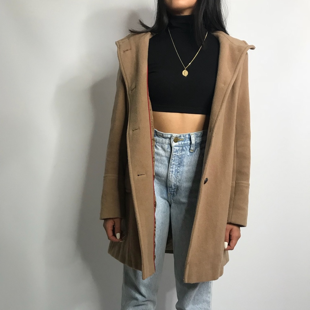 Tommy Hilfiger Vintage Camel Peacoat